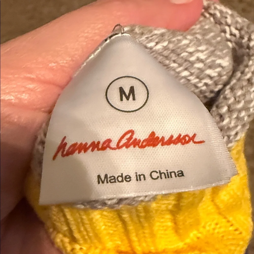 🖤HANNA ANDERSSON 2013 CONVERTIBLE COLORBLOCK MITTENS SIZE M🖤